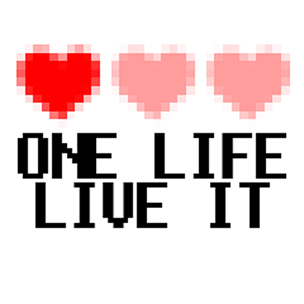 Лайф или лайв. One Life Live it. Líue.